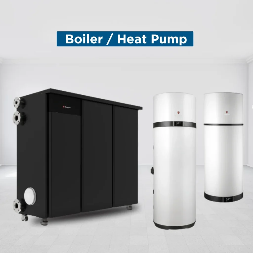 BOILER AND HEAT PUMPS