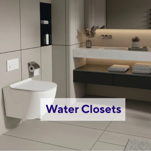 water closets
