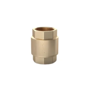 Midline Brass Spring Check Valve – Reliable Flow Control and Protection