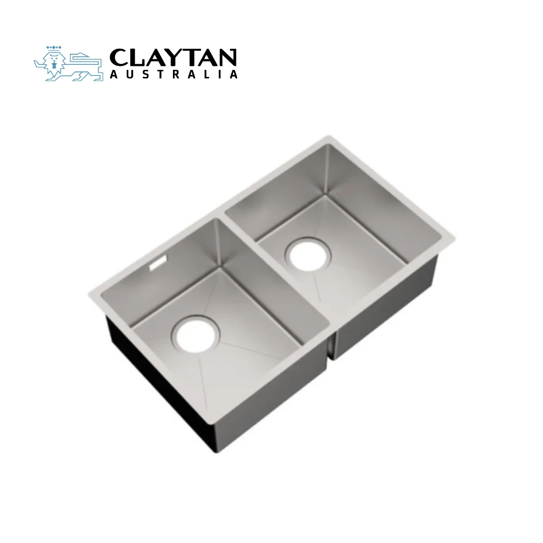 Alpha II SS Double Bowl Kitchen Sink