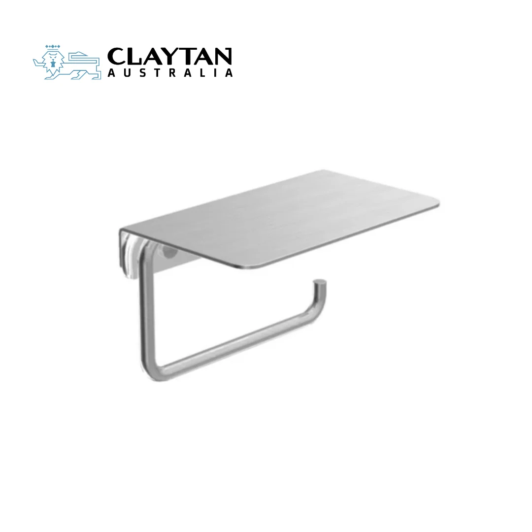 Toilet Roll Holder With Shelf